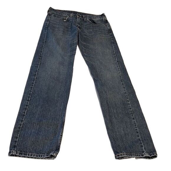 Levi’s‎ 505 Denim Cotton Pockets Mens Size 34/34 - Picture 2 of 11